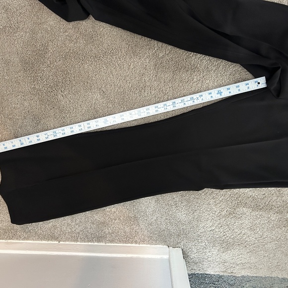 Black Fashion Nova Pants Suit with Rhinestone Fringe Trim Sz. M NWT - Picture 10 of 14